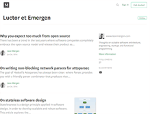 Tablet Screenshot of leonmergen.com